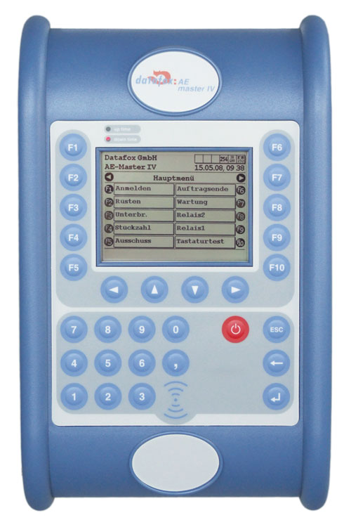 Datafox AE-Master IV Vorderansicht mit Logo